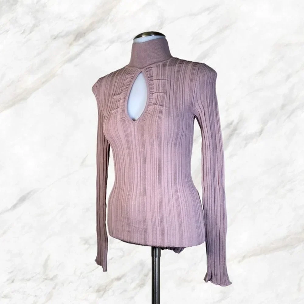 L'Academie Delphi Turtleneck - Ash